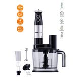 Tıgrecook Mutfak Robotu El Blenderı Doğrayıcı Rende Ve Çırpıcı Seti 1800W