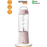 Tigrecook Tıgrecook Blender Kişisel Taşınabilir Kablosuz Mikser ve Smoothie Makinesi, Güçlü, Şarj Edilebilir, - Pembe