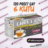 Tihveps Kayısı Aromalı Form Çay 120 Poşet Çay