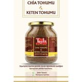 Tijda Chia Tohumu %50, Keten Tohumu %50 Öğütülmüş Toz 400 gr