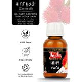 Tijda Hint Yağı 50 ml | %100 Saf Soğuk Sıkım Castor Oil | Saç, Kaş & Cilt Bakımı - 250 ml