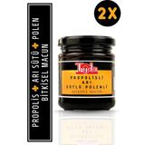 Tijda Propolis,Arı Sütü,Polenli,Ginseng'li Bitki Karışımlı Macun 2'Li Set