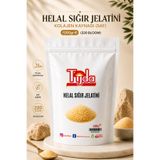 Tijda Sığır Jelatini 1000 gr (%100 SAF, TOZ JELATİN) Helal Sertifikalı