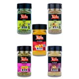 Tijda Süper Baharat Seti 5'li (Rezene, Anason, Zerdeçal Toz, Yaprak Kekik, Zencefil Toz)