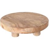 Tik masa mini tik ahşap masa çiçek standı kek standı bitki dışkı 30cm