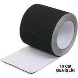 Tik Paket 10 Cm 100 mm Siyah Merdiven ve Zemin Kaydırmaz Kaymaz Bant 1 Metre
