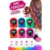 Tikatti Saç Tebeşiri 6 Renkli
