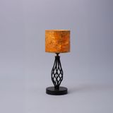 TIKKA Minimalist ve Modern Tasarım ile Mazel Kaplamalı Masa Lambası