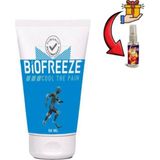 Tiklad Biofreeze Masaj Kremi 50 ml x 1 Ad+Masaj Yağı ile - 1Paket