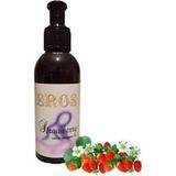 Tiklad Eros Hologramlı Strawberry Erotic Massage Oil 120ML Çilek Kokulu Masaj Yağı 120ML - Renkli