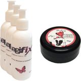 Tiklad Hintohu Nipple Nibblers Tingle Balm 50ML Çilekli Göğüs Bakım Kremi 3 Adet Genital Bakım Kremi 120 M - Paket