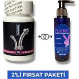 Tiklad Maxisize Sertleştiricili Performansı Arttıran 30'lu + Etkili Istekli Arttırıcı Krem 125 ml - 1 Paket