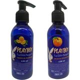 Tiklad Playboy Portakal ve Şeftali Aromalı Masaj Yağı - Renkli