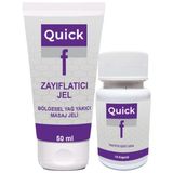 Tiklad Quick F Seti: Quick F Gel 50 ml Jel Yaza Hazırlık + Quick F 15 Kaps Bir Arada