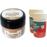 Tiklad Süper Three Brand Arnavut Kremi1 Adet + Rus Merhemi 50 ml 2 Adet - 1Paket