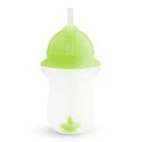 Tıklama Kilitli Uçlu Pipetli Alıştırma Bardağı, 12Ay+296Ml Yeşil (2 Adet)