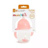 Tıklama Kilitli Uçlu Pipetli Alıştırma Bardağı 6Ay+ 207Ml Pembe