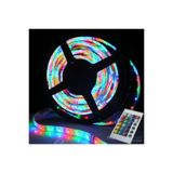 Tiktak sepette 5 Metre Rgb Şerit Led Tak Çalıştır Iç Dış Mekan Slikonlu Adaptör Uzaktan Kumandalı