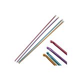 TıkTık AL Kısa Renkli Tunus Şiş Tığ Seti 25 cm (2,5-3-3,5-4 ) No 4 Adet