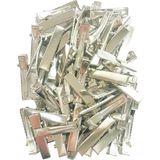 TıkTık AL Metal Pens Toka 50'li Paket 4.5 cm Kolay Kullanım Özelliği ile Kadınlar İçin