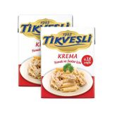 Tikveşli %18 Yağlı Krema Tikveşli %18 Yağlı Krema 2 x 200 ml