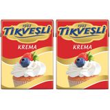 Tikveşli Krema 200 ml 2li paket