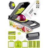Tilbe Home Vegetable Chopper Küp Rende Hazneli Sebze Doğrayıcı Dicer Dilimleyici Kesici Mutfak Set