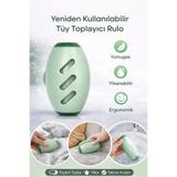 Tilbe Home Yıkanabilir Tüy Toplayıcı Rulo Mini Taşınabilir Kedi Köpek Evcil Hayvan Tüy Temizleyici Giysi