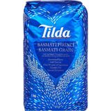 Tilda Basmati Pirinç 1 kg - Doğal Kepekli, Düşük Glisemik Indeksli 4'li Avantaj Paketi - 4 Adet