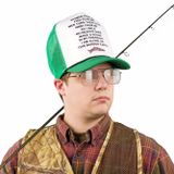 tilgomedal Trucker Mesh Snapback Şapka Erkekler için, 10 inç Süper Yükseklik, Balıkçılık, Avcılık, Balık Katilleri Serin Şaka Araçları Hediye, Yeşil, L-XL