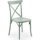 Tilia Capri Polipropilen Sandalye Nil Yeşili - Bahçe, Balkon, Dış Mekan, Kafe, Restoran İçin