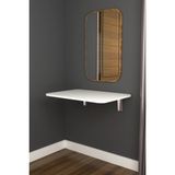 Tilia Design Duvara Monte Katlanır Makyaj Masası - Beyaz