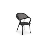 Tilia Flash-N Polipropilen Kollu Sandalye Siyah File - Bahçe, Balkon, Dış Mekan, Kafe, Restoran İçin