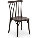 Tilia Gozo Polipropilen Sandalye Venge - Bahçe, Balkon, Teras, Dış Mekan, Kafe, Restoran Için