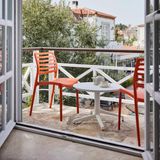 Tilia Louise Polipropilen Sandalye - Bahçe, Balkon, Dış Mekan, Kafe, Restoran Için