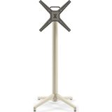 Tilia Moon Katlanır Bar Masa Ayağı 49 cm Bej- Bahçe, Balkon, Kafe, Restoran, Dış Mekan Için - Polipropilen