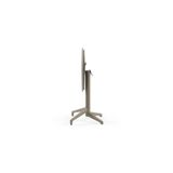 Tilia Moon Polipropilen Katlanır Masa Ø60 cm Vizon - Bahçe, Balkon, Kafe, Restoran, İç ve Dış Mekan İçin