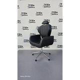 Tilia Office Tiliaoffice Clean Profesyonel Makyaj Koltuğu - Krom Konik Sabit Ayak - Siyah
