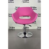 Tilia Office Tiliaoffice Monaco Kuaför Çalışma Koltuğu - Tepsi Ayak V2 - Pembe