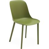 Tilia Shell-P Polipropilen Sandalye Haki - Bahçe, Balkon, Dış Mekan, Kafe, Restoran İçin