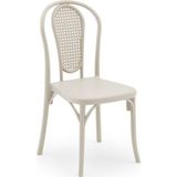 Tilia Sozo-C Polipropilen Sandalye - Bahçe, Balkon, Dış Mekan, Kafe, Restoran Için - Bej