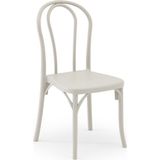 Tilia Sozo Polipropilen Sandalye Bej - Bahçe, Balkon, Dış Mekan, Kafe, Restoran Için