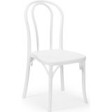 Tilia Sozo Polipropilen Sandalye Süt Beyaz - Bahçe, Balkon, Dış Mekan, Kafe, Restoran Için
