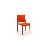 Tilia Specto Polipropilen Sandalye Portakal - Bahçe, Balkon, Dış Mekan, Kafe, Restoran İçin