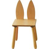 Tilki Doğal Ahşap Çocuk Sandalyesi - Naturel - Standart