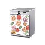 Tilki Dünyası 0017-BMAKS00017 Bulaşık Makinesi Kapak Sticker