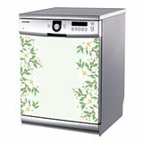 Tilki Dünyası 0018-BMAKS00018 Bulaşık Makinesi Kapak Sticker