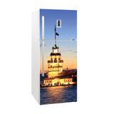 Tilki Dünyası 0053-BUZS000053 Buzdolabı Kapağı Kaplama Sticker