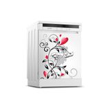 Tilki Dünyası 0165 Bulaşık Makinesi Kapak Sticker