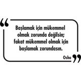 Tilki Dünyası 023 Dekoratif Duvar Yazısı Sticker